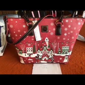 Disney Dooney & Bourke Mickey Christmas tote 2019